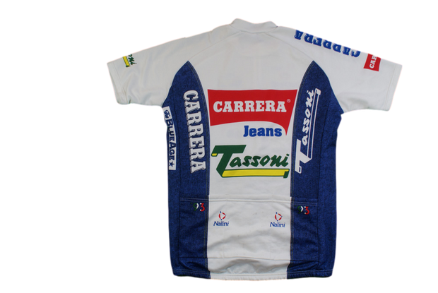 Maillot vélo rétro Nalini Carrera Gaerne San Marco Tassoni