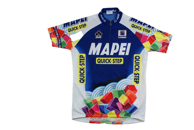 Maillot vélo vintage Sportful Quick Step Mapei Colnago