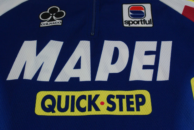 Maillot vélo vintage Sportful Quick Step Mapei Colnago