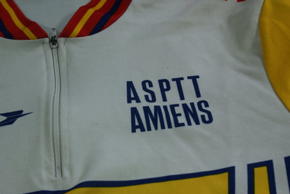 Maillot vélo vintage Servary La Poste cycles Trogneux
