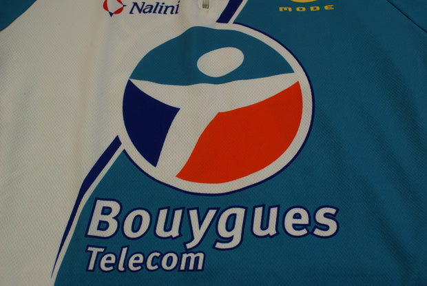 Maillot vélo rétro Nalini Bouygues Telecom Time Mode