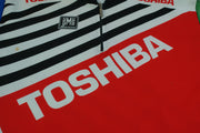 Maillot cyclisme vintage Santini Toshiba