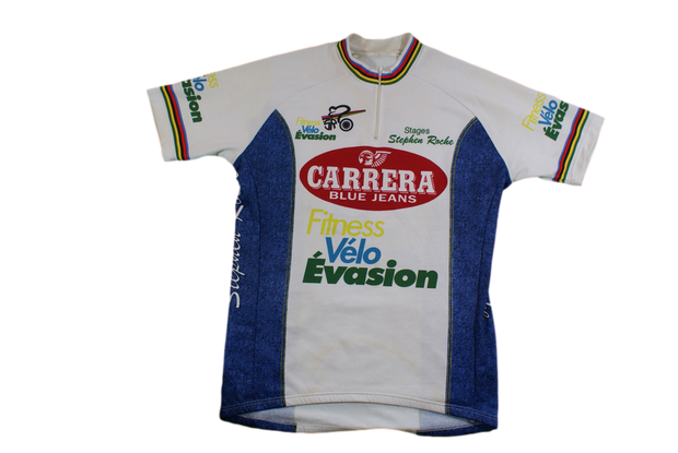 Maillot vélo rétro Carrera Fitness vélo évasion