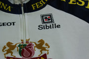 Maillot cyclisme vintage Sibille Festina Peugeot