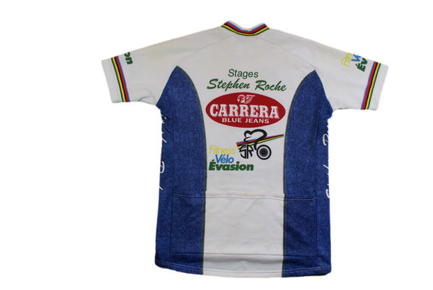 Maillot vélo rétro Carrera Fitness vélo évasion