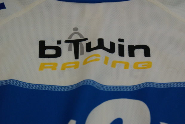 Maillot vélo rétro Decathlon AG2R Michelin Protour b'Twin