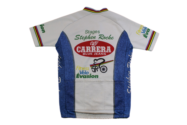 Maillot vélo vintage Carrera Fitness vélo évasion