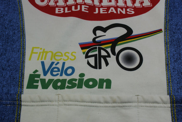 Maillot vélo vintage Carrera Fitness vélo évasion