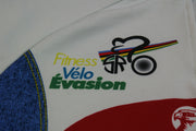 Maillot cyclisme vintage Carrera Fitness vélo évasion