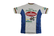 Maillot cyclisme vintage Carrera Fitness vélo évasion