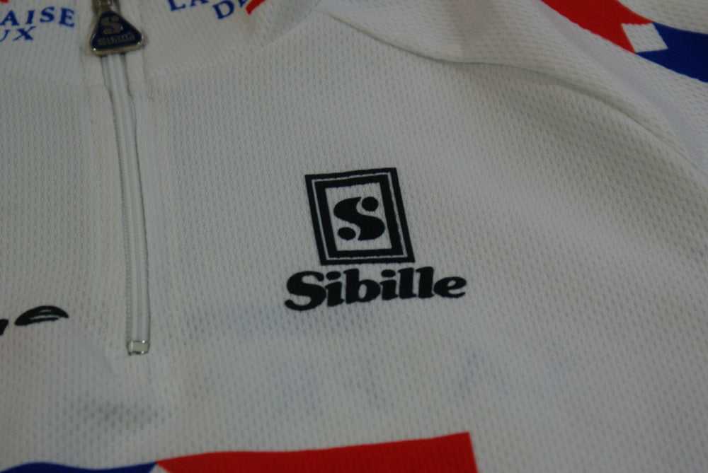 Maillot cycliste Française des Jeux 1998 FDJ Cycling Coolmax Gitane Sibille - 7