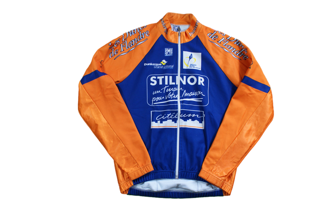 Veste vélo rétro Santini Dunkerque Stilnor