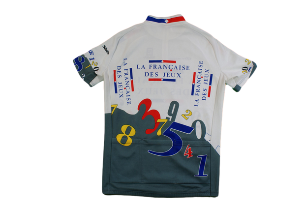 Maillot vélo vintage Sibille Française des jeux Gitane