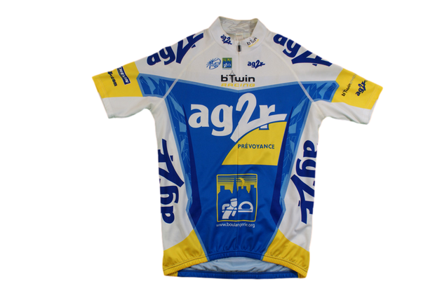 Maillot cyclisme rétro Decathlon AG2R b'Twin Michelin