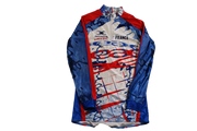 Maillot vélo rétro France Anaeli