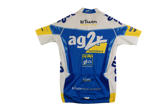 Maillot cyclisme rétro Decathlon AG2R b'Twin Michelin