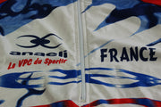 Maillot vélo rétro France Anaeli