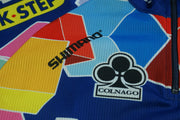 Maillot vélo rétro Santini Quick Step Mapei Colnago Shimano