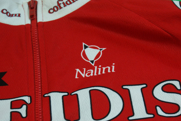 Veste vélo vintage Nalini Cofidis UCI Look