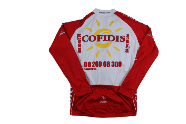 Veste vélo vintage Nalini Cofidis UCI Look