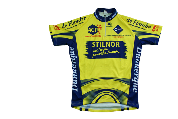 Maillot cyclisme vintage Giordana AGF Stilnor