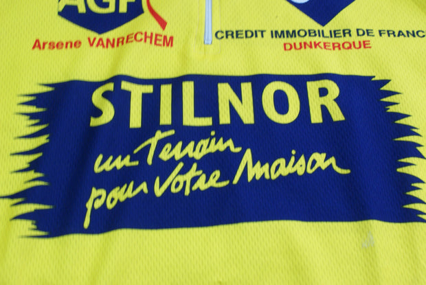 Maillot cyclisme vintage Giordana AGF Stilnor