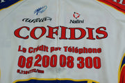 Maillot vélo vintage Nalini Cofidis UCI Wilier