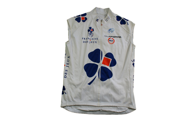 Maillot vélo vintage Moa Française des Jeux UCI 1997