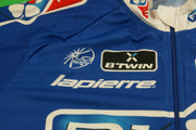 Maillot vélo vintage Decathlon Française des jeux Lapierre b'Twin UCI