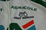 Veste cyclisme vintage Nalini Crédit Agricole Eddy Merckx