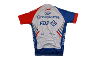 Maillot cyclisme vintage Coolmax Française des jeux Groupama UCI Lapierre