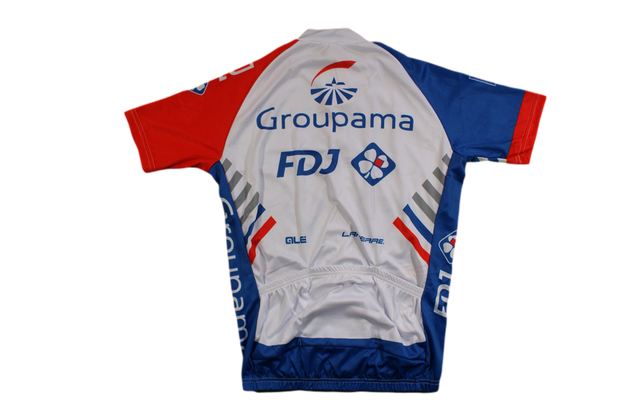 Maillot cyclisme vintage Coolmax Française des jeux Groupama UCI Lapierre