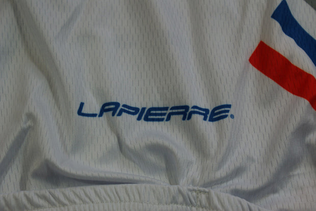 Maillot cyclisme vintage Coolmax Française des jeux Groupama UCI Lapierre