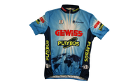 Maillot vélo rétro Biemme Gewiss Bianchi Playbus