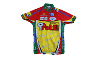 Maillot cyclisme vintage Santini Polti McDonald's