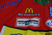 Maillot cyclisme vintage Santini Polti McDonald's