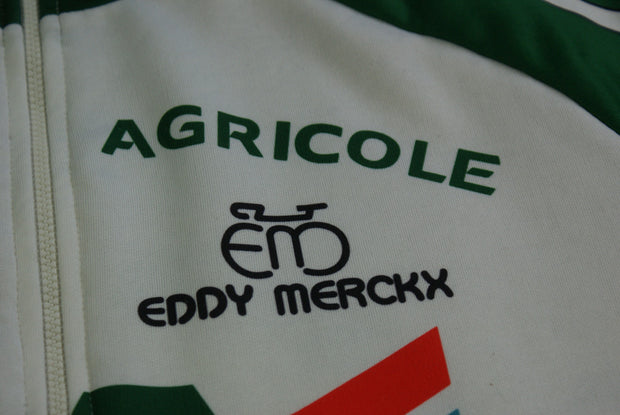 Veste vélo rétro Nalini Crédit Agricole Eddy Merckx