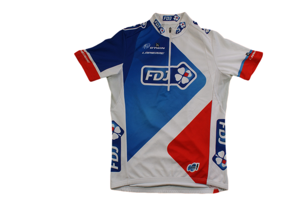 Tenue De Foot Maillot Cycliste Team FDJ Lapierre - Taille M - Occasion - Pour Vélo Route Ou Collection Maillot Hockey Tenue De Foot Maillot Cycliste Team FDJ Lapierre - Taille M - Occasion - Pour Vélo Route Ou Collection Maillot Hockey