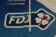 Maillot vélo vintage Française des jeux Lapierre UCI b'Twin