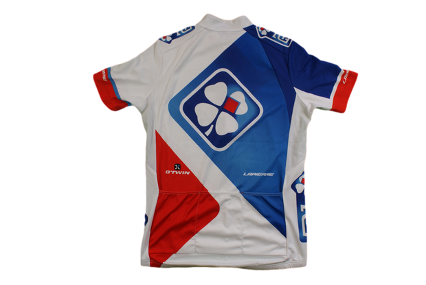 Maillot vélo vintage Française des jeux Lapierre UCI b'Twin