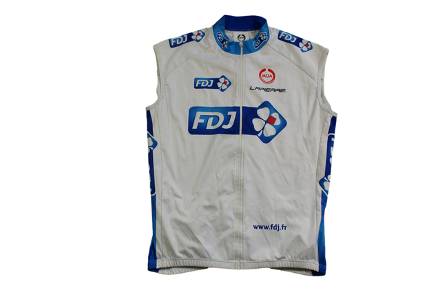 Maillot cyclisme rétro Moa Française des jeux Lapierre