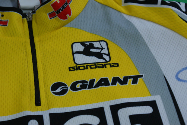 Maillot vélo rétro Giordana Once Giant