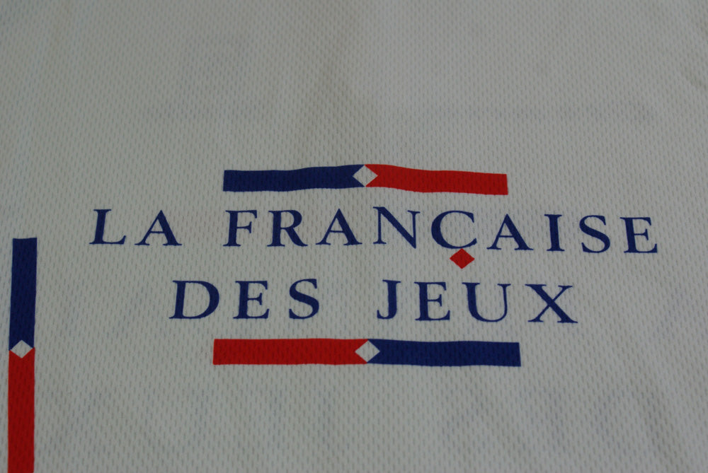 Maillot vélo vintage Sibille Française des jeux Gitane Coolmax