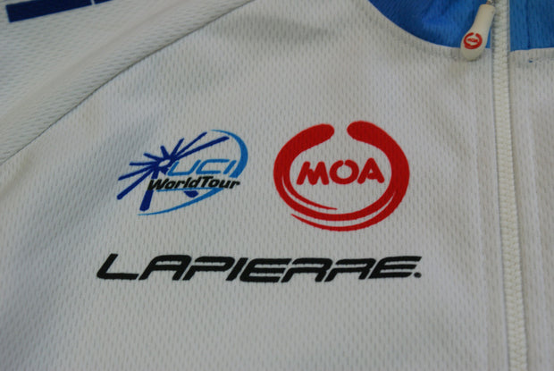 Veste vélo rétro sans manches Moa Française des jeux Lapierre UCI Bigmat