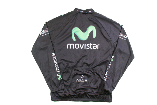 Veste vélo vintage Nalini Movistar UCI Pinarello