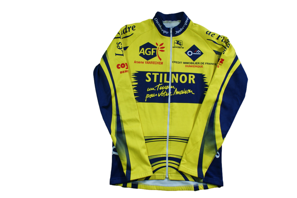 Maillot vélo rétro Giordana AGF Dunkerque Stilnor