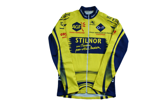 Maillot vélo rétro Giordana AGF Dunkerque Stilnor