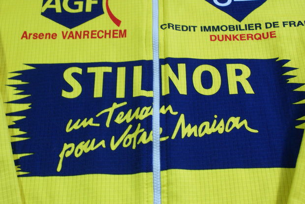 Maillot vélo rétro Giordana AGF Dunkerque Stilnor