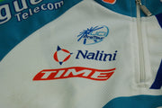 Maillot vélo rétro Nalini Bouygues Telecom Mode Time UCI