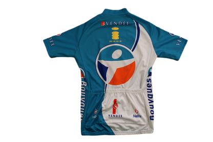 Maillot vélo rétro Nalini Bouygues Telecom Mode Time UCI